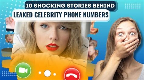 leaked celebrity phone numbers|10 Shocking Stories Behind Leaked Celebrity Phone Numbers